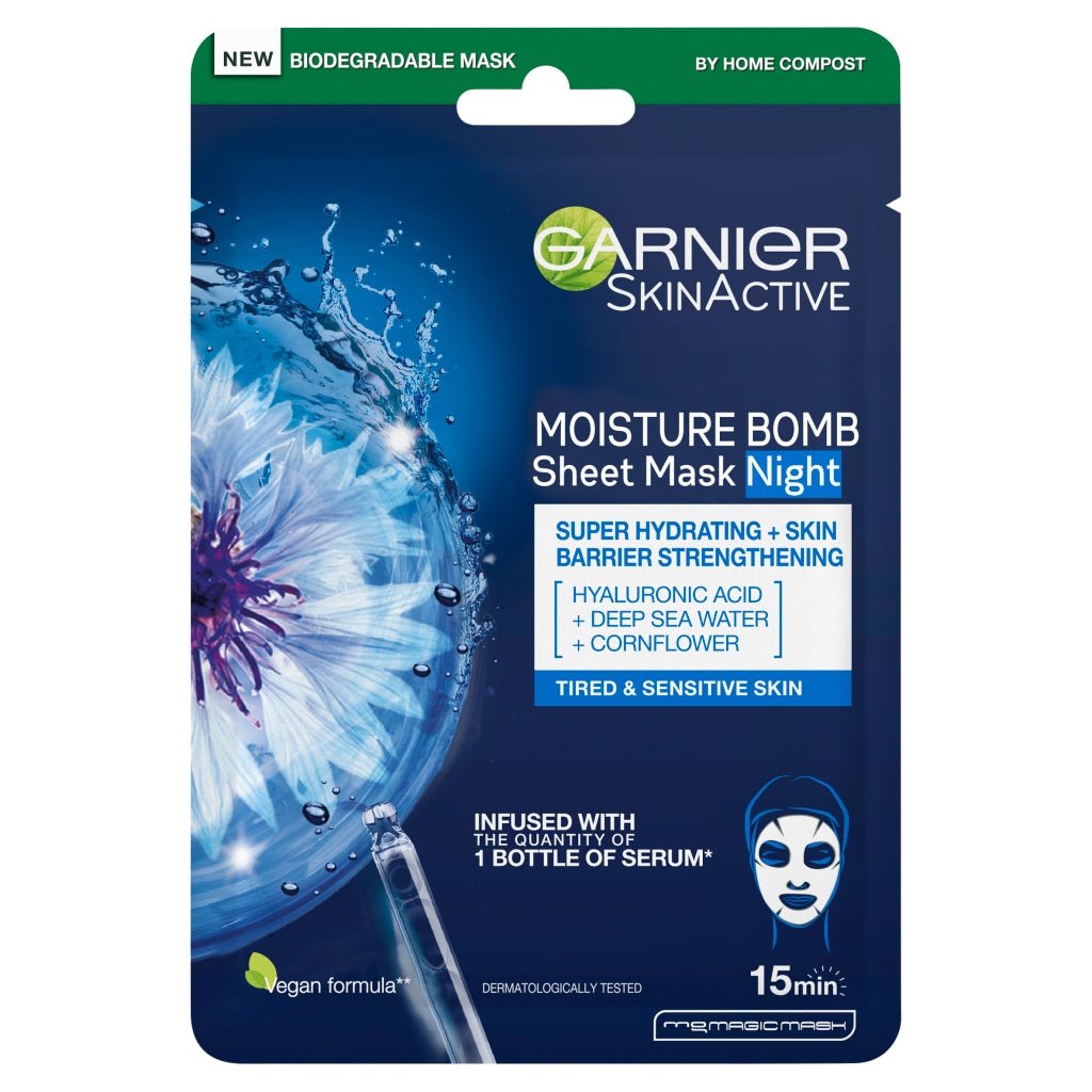 Garnier Moisture Bomb Sheet Mask Night (Face)