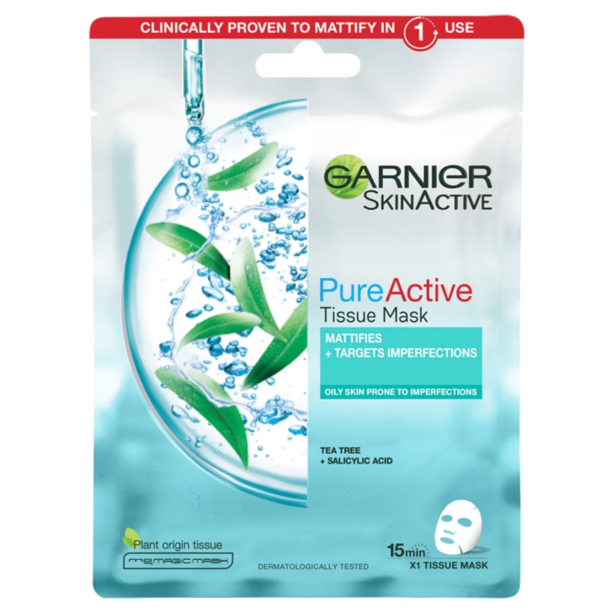 Garnier Pure Active Tissue Mask