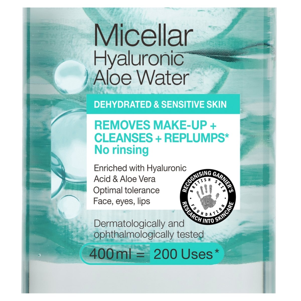 Garnier Micellar Cleansing Water (Hyaluronic Aloe)