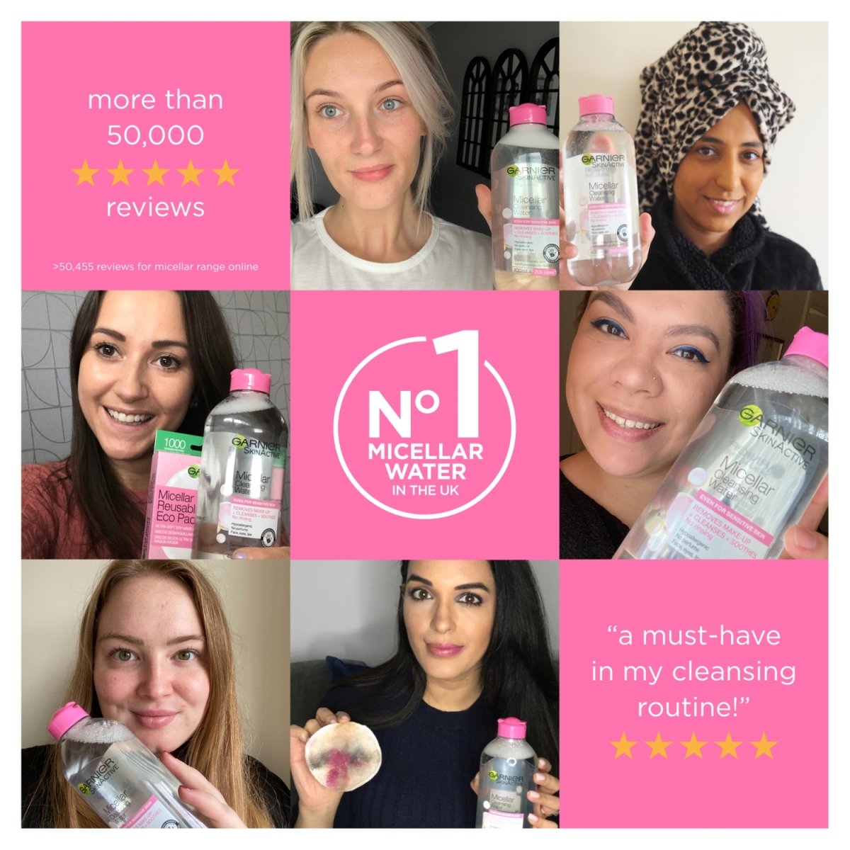 Garnier Micellar Cleansing Water 700ml Rose