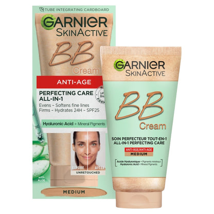 Buy Garnier BB Cream 50ml Anti Age Medium online at Intamarque Wholesale – Trusted FMCG distributor