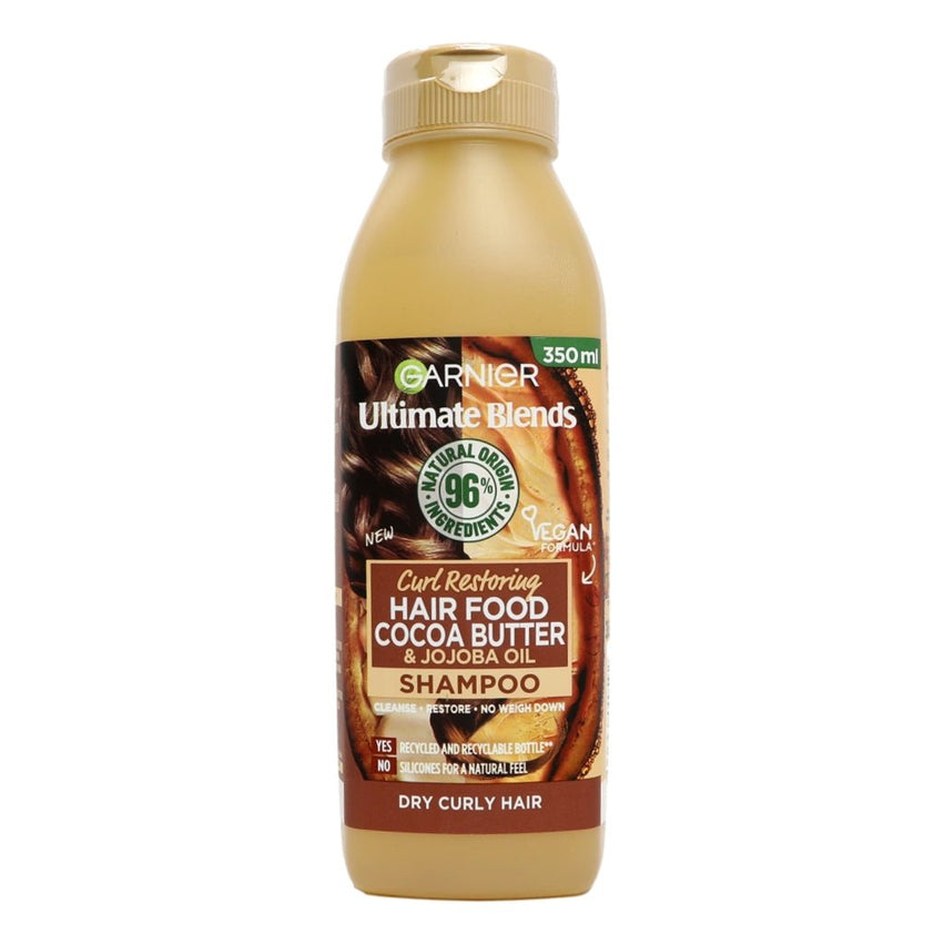 Garnier UB Hair Food Cocoa Butter Shampoo 350ml (Curly Hair)