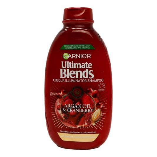 Garnier Ultimate Blends Core Argan & Cranberry Shampoo 400ml