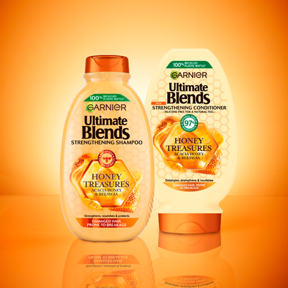 Garnier Ultimate Blends Honey Treasures Shampoo 400ml