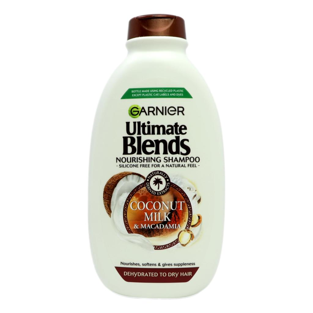 Garnier Ultimate Blends Coconut Milk Shampoo 400ml - Intamarque - Wholesale 3600542463102