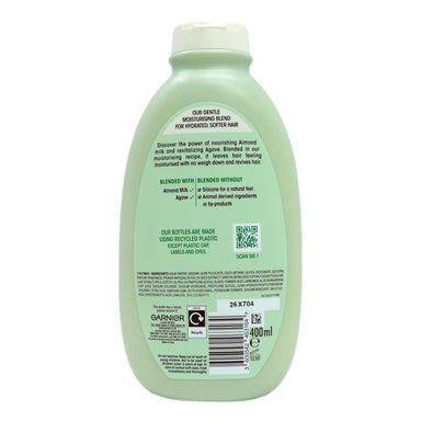 Garnier Ultimate Blends Almond Crush Shampoo 400ml - Intamarque - Wholesale 3600542463164