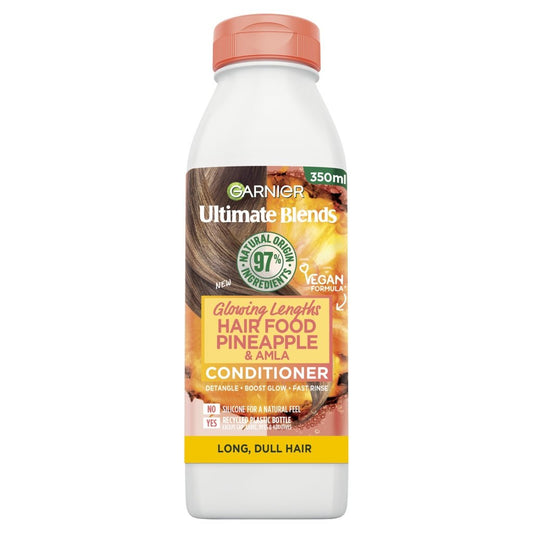 Garnier Ultimate Blends Hair Food Pineapple Conditioner 350ml (Long, Dull Hair)