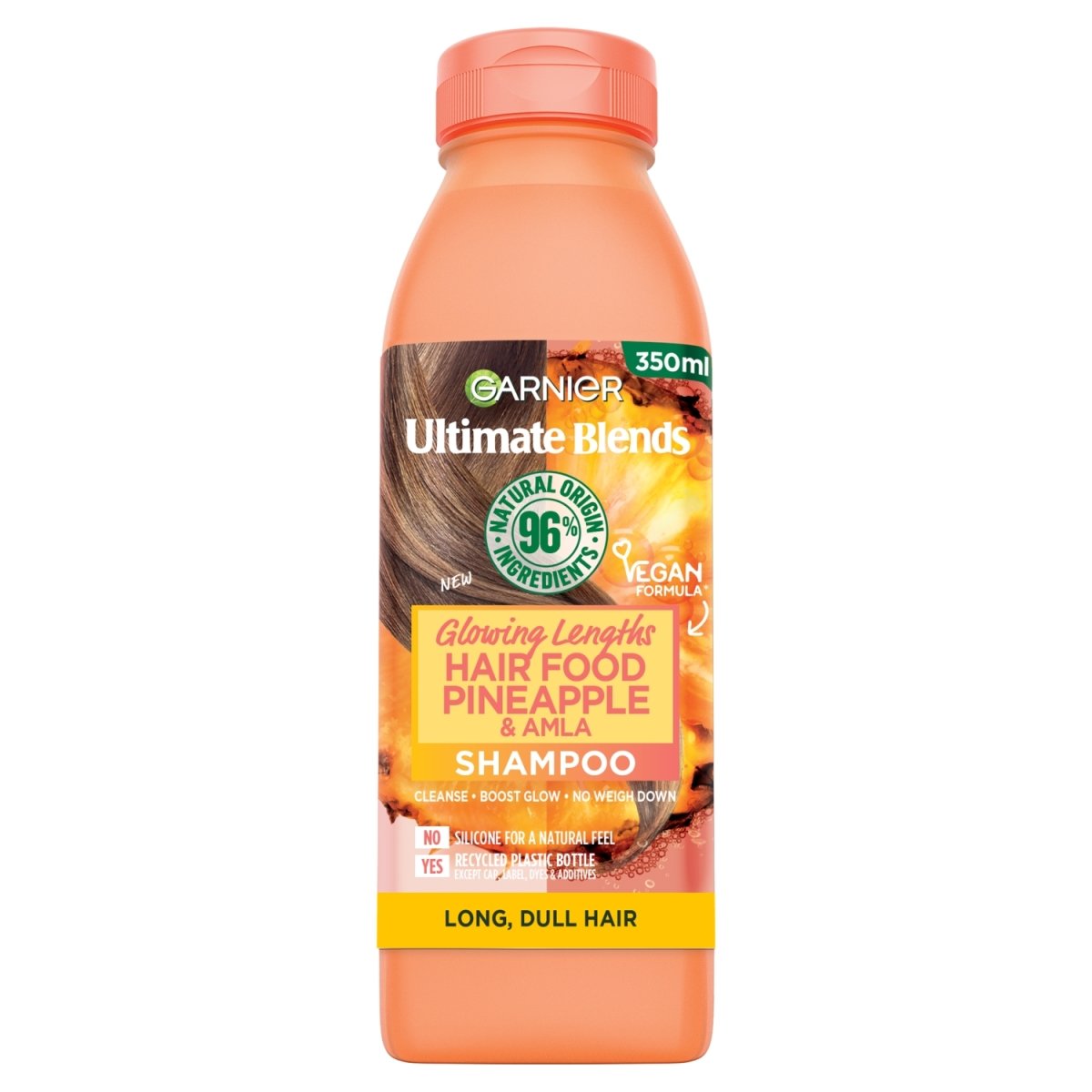 Garnier Ultimate Blends Hair Food Pineapple Shampoo 350ml (Long, Dull Hair)