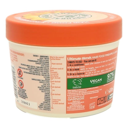 Garnier Ultimate Blends Hair Food 3in1 400ml Mask Pineapple