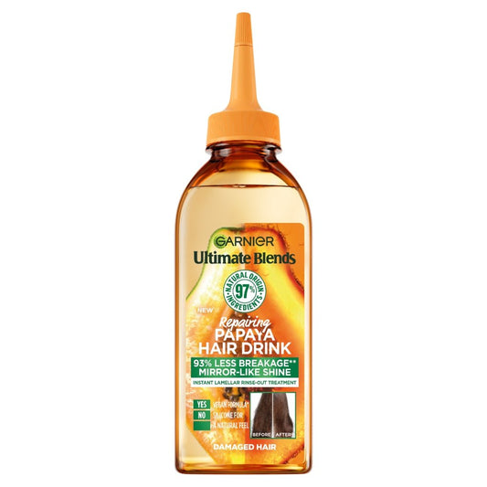 Garnier Ultimate Blends Hairdrink Papaya 200Ml