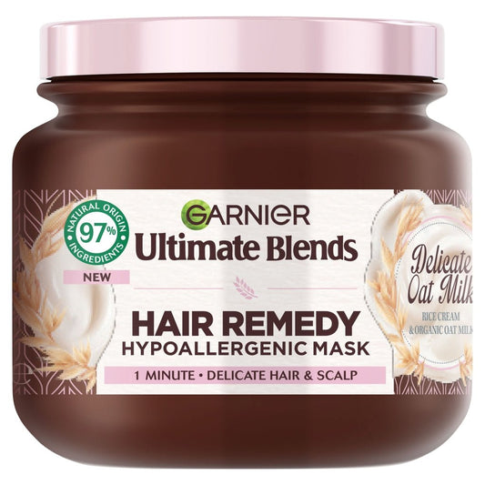 Garnier Ultimate Blends Oat Hair Remedy Mask 340Ml