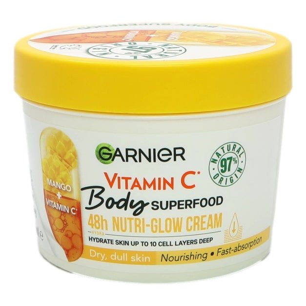 Garnier New! Body Superfood 380ml Mango + Vitamin C (Dry, Dull Skin)