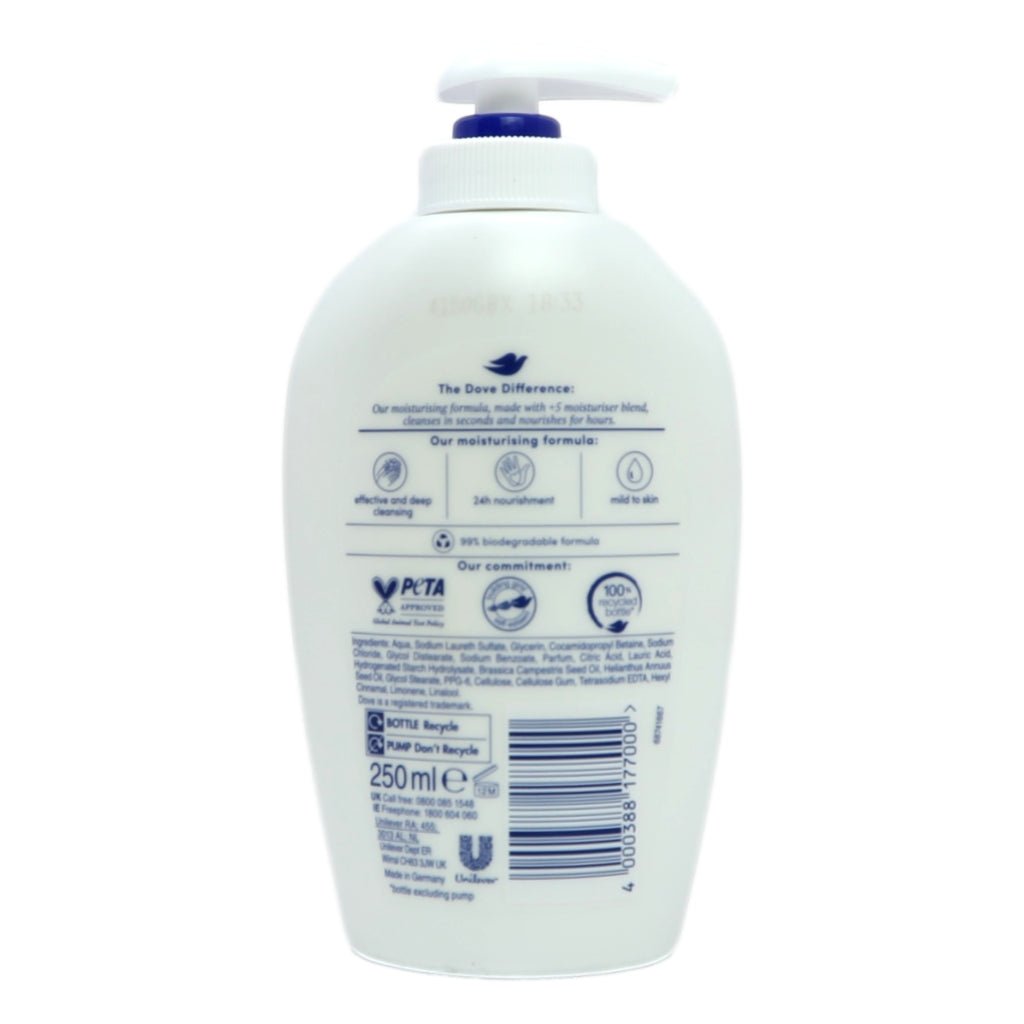 Dove Liquid Handwash 250ml Regular with Pump