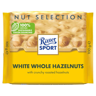 Ritter Sport Nut Selection White Whole Hazelnuts 100g - Intamarque - Wholesale 4000417701008