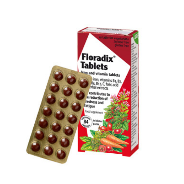Buy Floradix Tablets 84s online at Intamarque Wholesale – Trusted FMCG distributor