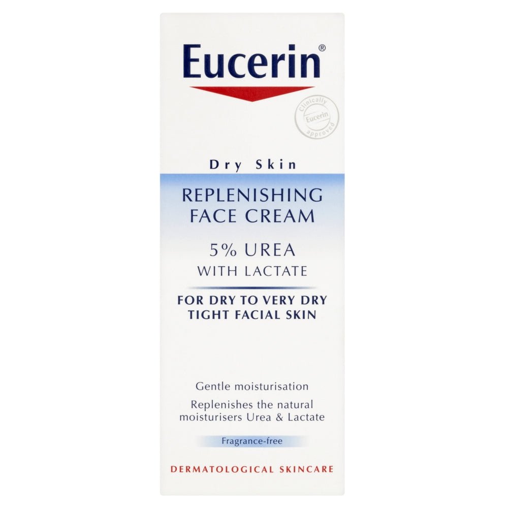 Eucerin Urea Repair Replenishing Face Cream Day 5% Urea