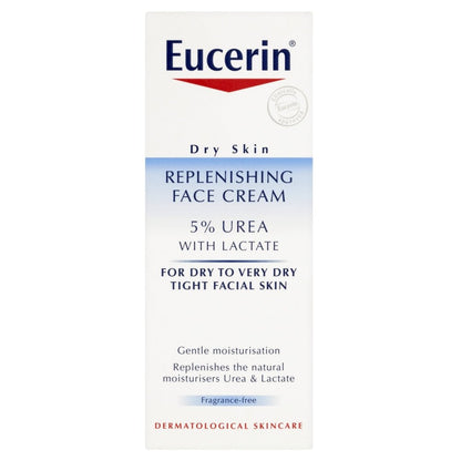 Eucerin Urea Repair Replenishing Face Cream Day 5% Urea