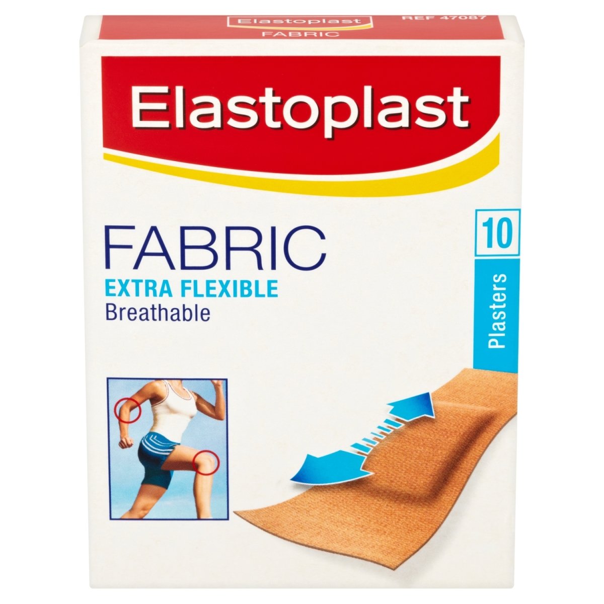 Elastoplast Fabric Plasters 10s Handy