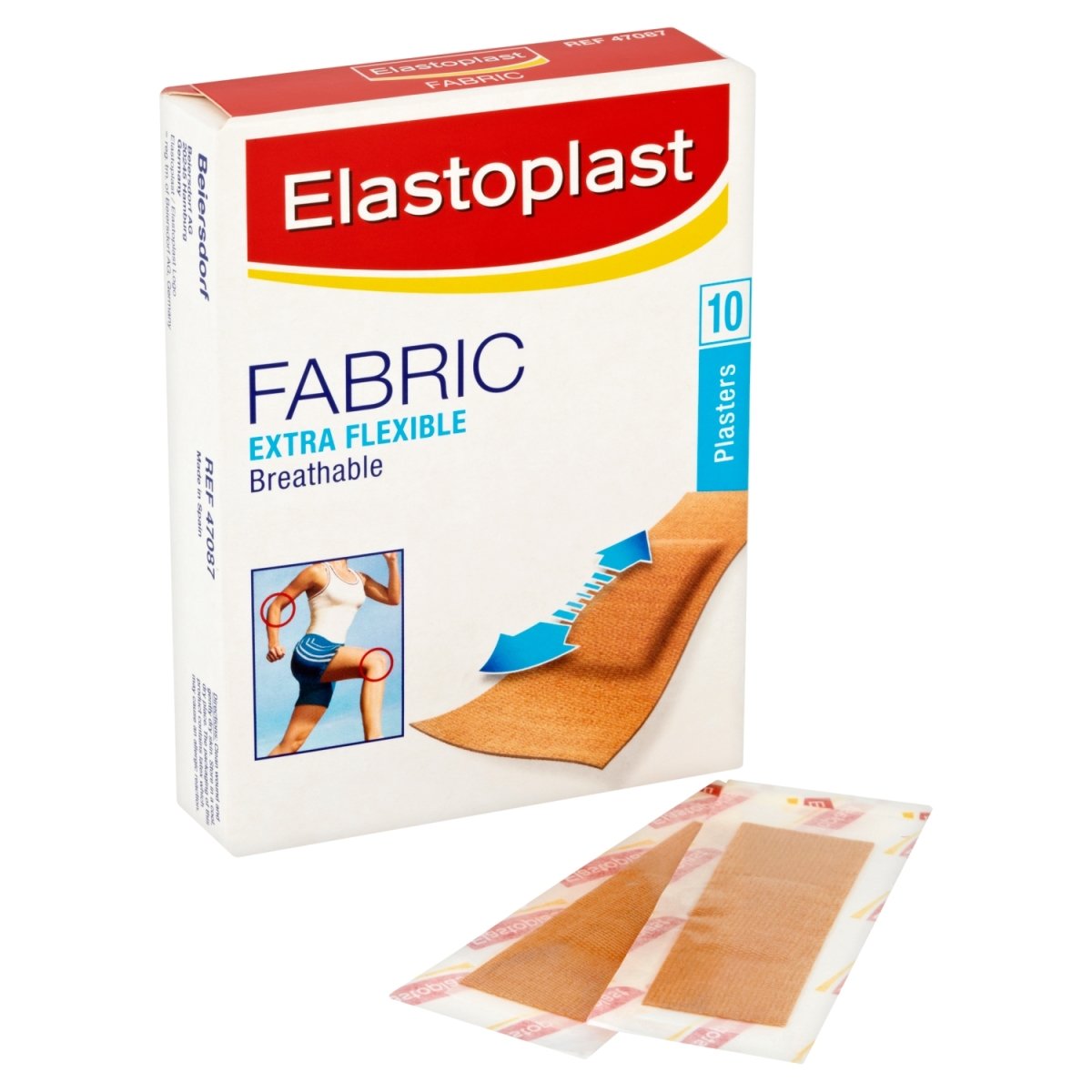 Elastoplast Fabric Plasters 10s Handy