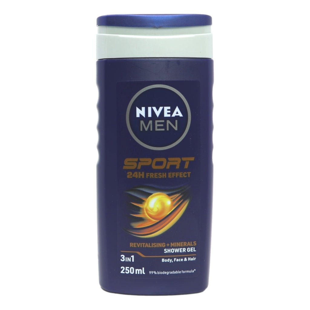 Nivea Shower 250ml For Men Sport