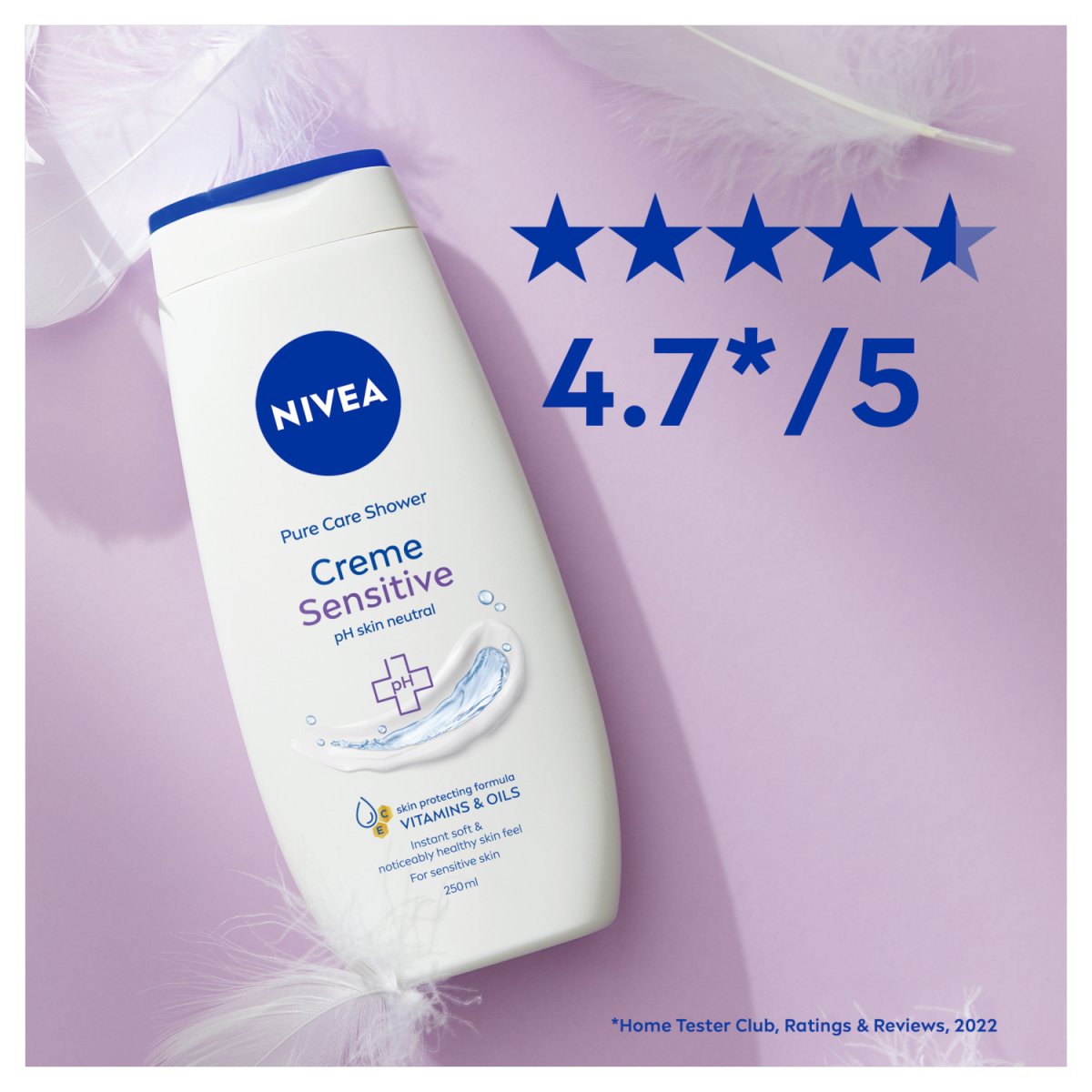 Nivea Shower Creme 250ml Sensitive - Intamarque - Wholesale 4005808151080