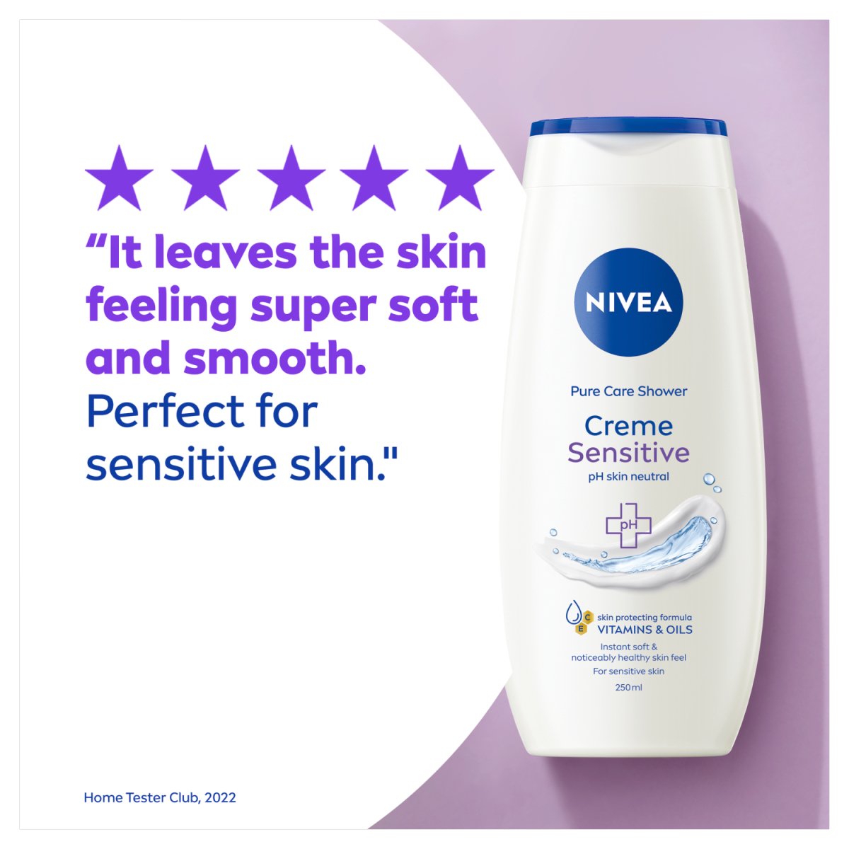 Nivea Shower Creme 250ml Sensitive - Intamarque - Wholesale 4005808151080