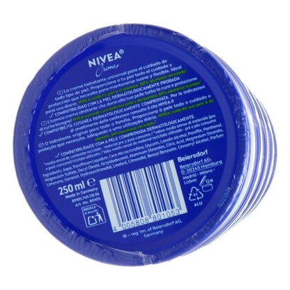 Nivea Creme 250Ml Blue Tin