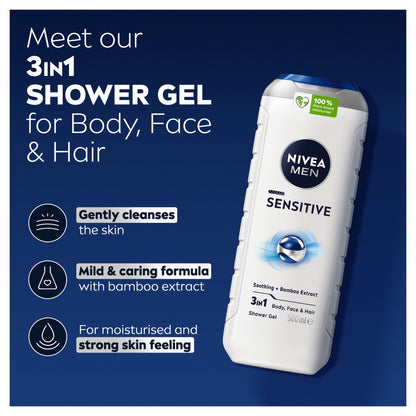 Nivea Shower Gel 500ml Senstive
