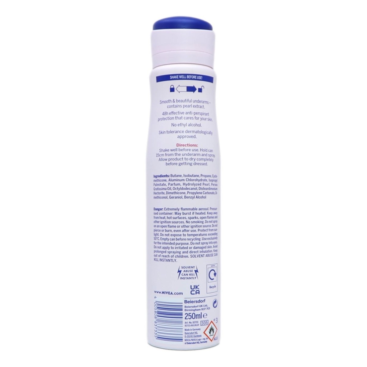 Nivea Deo 250ml Pearl & Beauty for Women