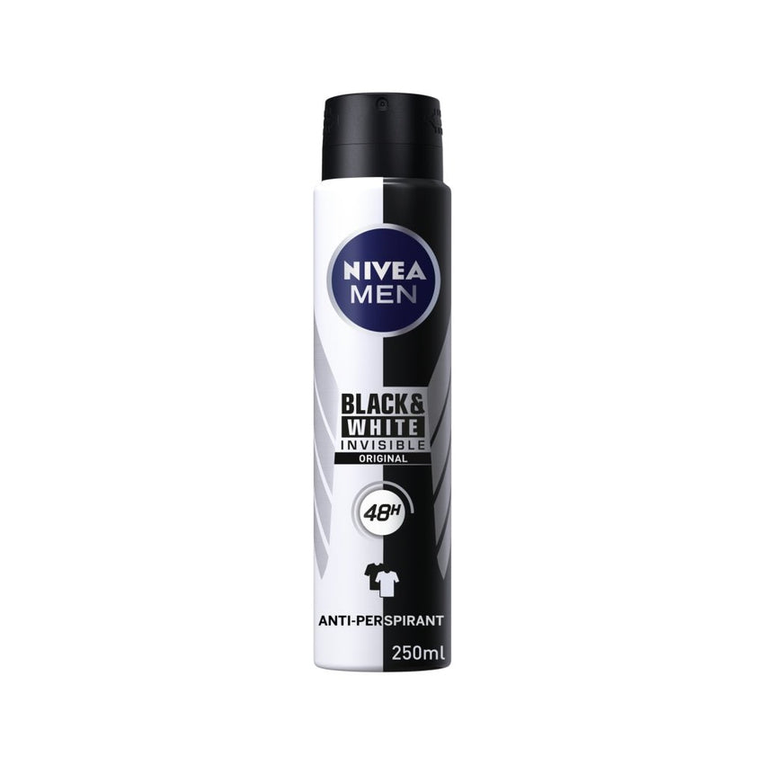 Nivea Deo 250ml Black & White Invisible for Men