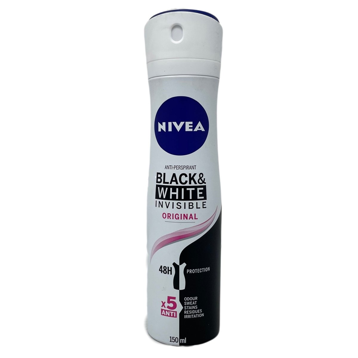 Nivea Deo 150ml Black & White for Women - Intamarque - Wholesale 4005900036568