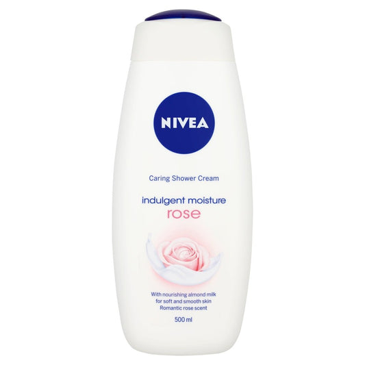 Buy Nivea Shower 500ml Rose & Almond Milk online at Intamarque Wholesale – Trusted FMCG distributor