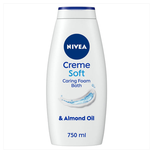 Nivea Bath Cream 750ml Soft