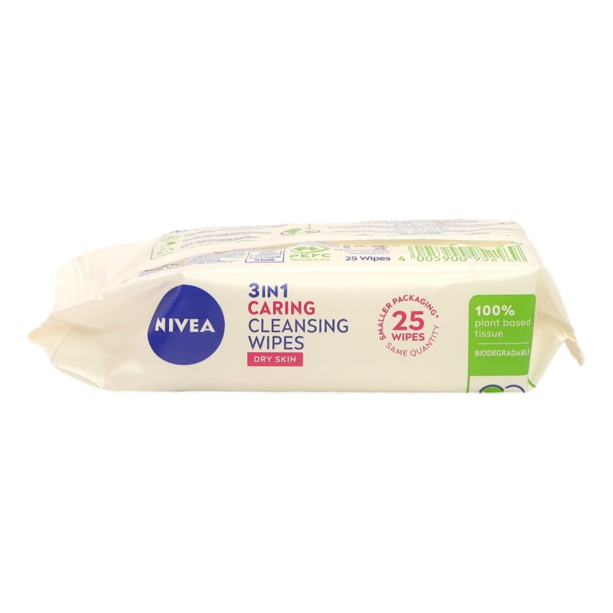 Nivea Wipes Bio Dry Skin 6x25s