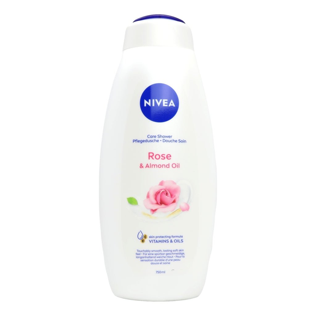 Nivea Shower 750ml Rose and Almond Milk - Intamarque - Wholesale 4005900998828