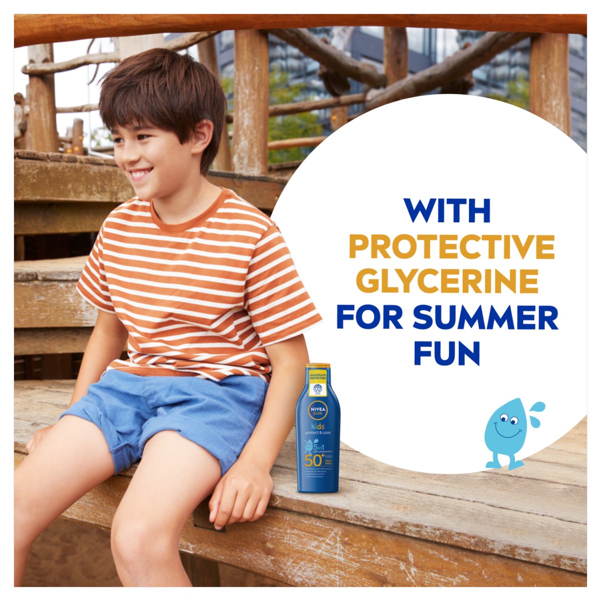 Nivea Sun Lotion Kids SPF50 NEW - Intamarque - Wholesale 4006000075402