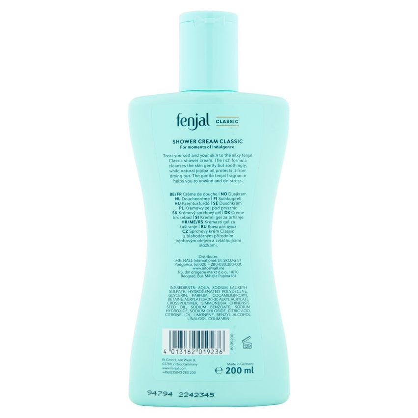 Fenjal shower crème 200ml