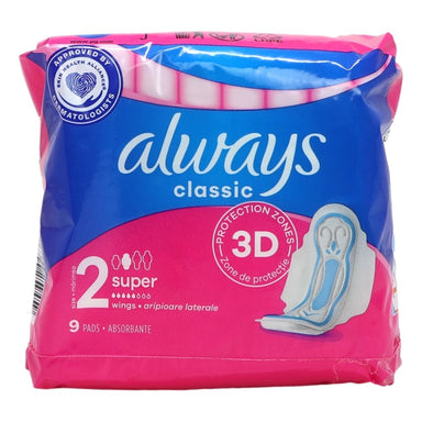 Always Maxi Classic 9s Long Plus Pads - Intamarque - Wholesale 4015400259459