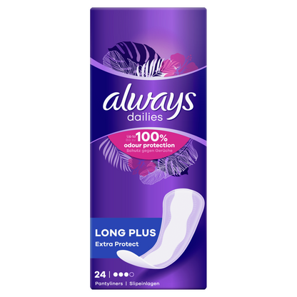 Buy Always Dailies 24s Long Plus online at Intamarque Wholesale – Trusted FMCG distributor