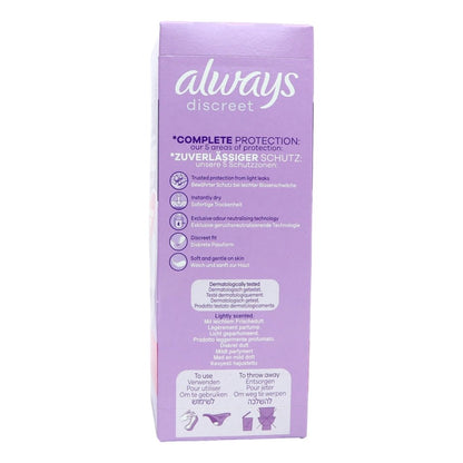 Always Discreet Liners 24s