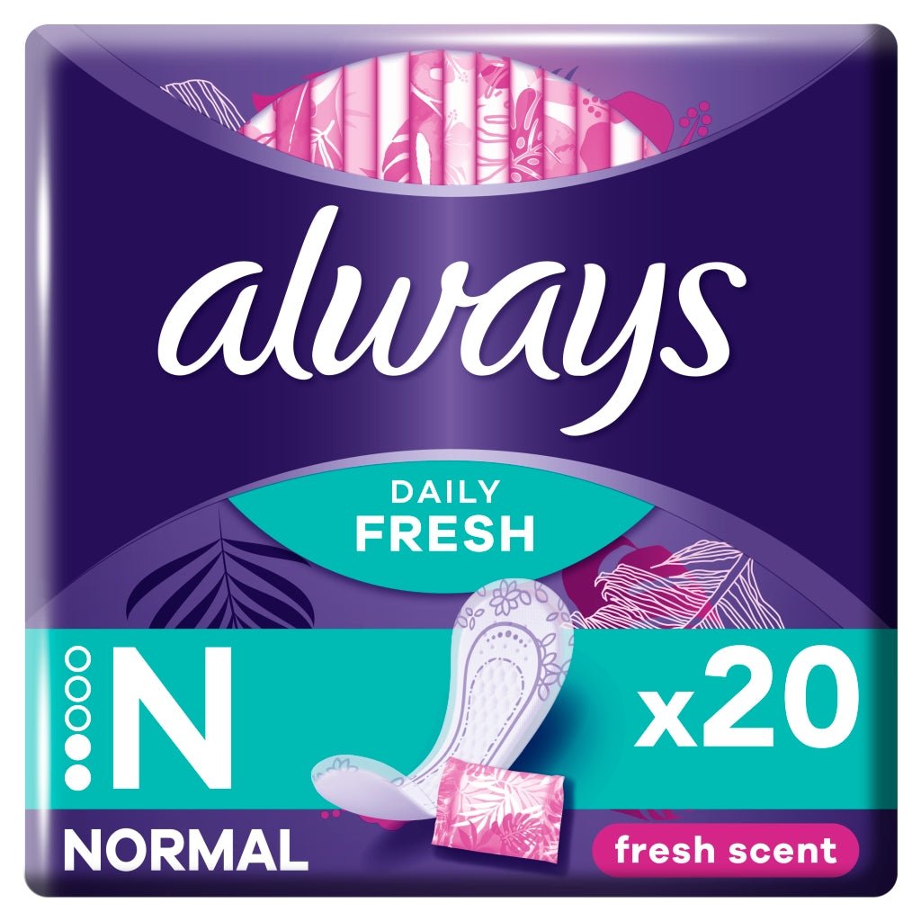 Always Dailies Single Panty liners 20s Normal - Intamarque - Wholesale 4015400680352