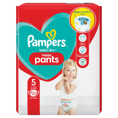 Buy Pampers Baby Dry Pants S5 Carry Pack online at Intamarque Wholesale – Trusted FMCG distributor