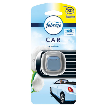 Febreze Car Clip 2ml Cotton