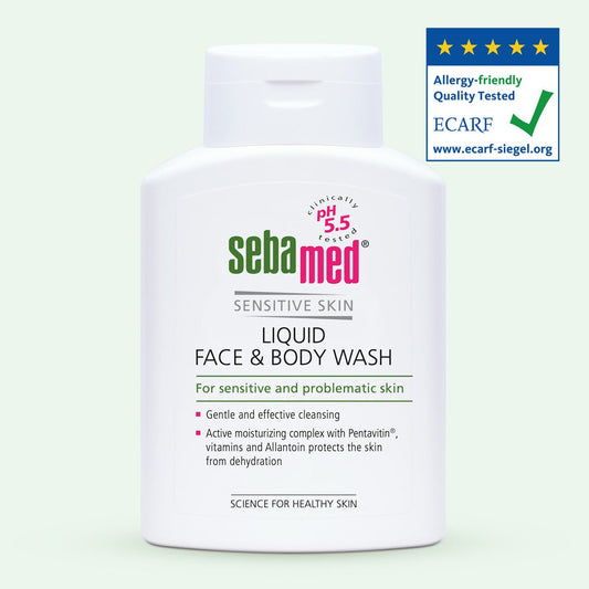 Sebamed Liquid Face & Body Wash 1L