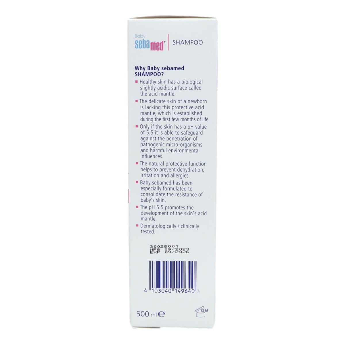 Sebamed Baby Shampoo 500ml - Intamarque - Wholesale 4103040149640