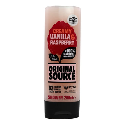 Original Source Shower Gel 250ml Creamy Raspberry