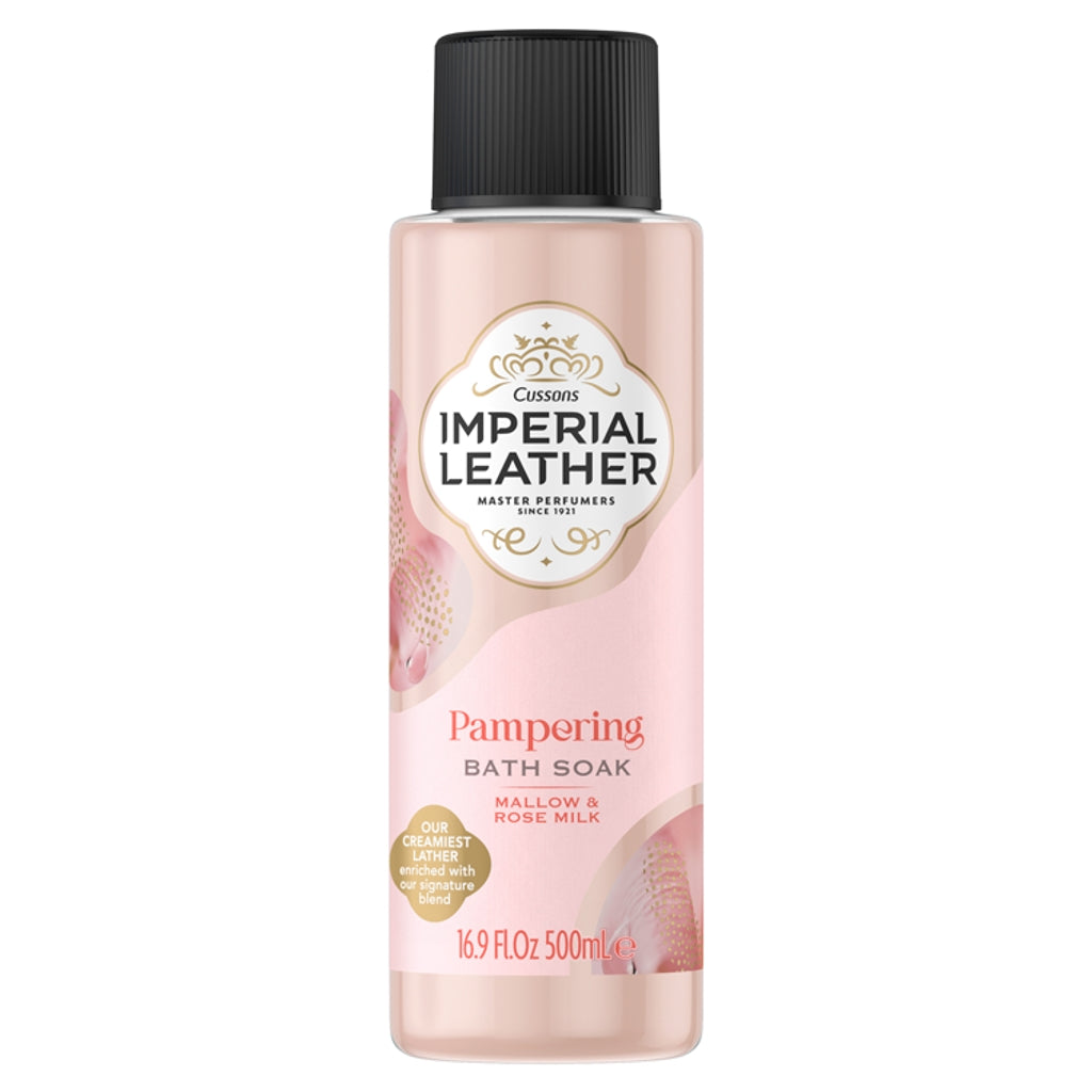 Buy Imperial Leather Bath Soak 500ml Pampering Mallow and Rose Milk online at Intamarque Wholesale – Trusted FMCG distributor