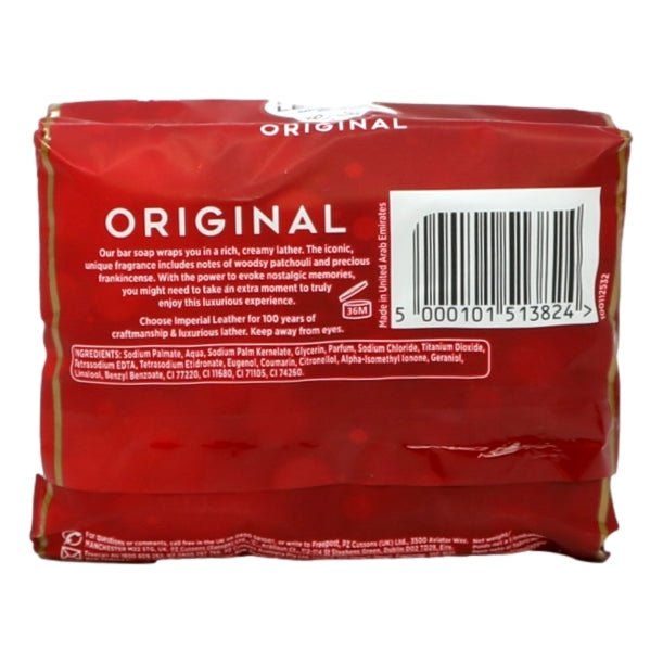 Imperial Leather Soap Original 4 x 90g - Intamarque - Wholesale 5000101513824