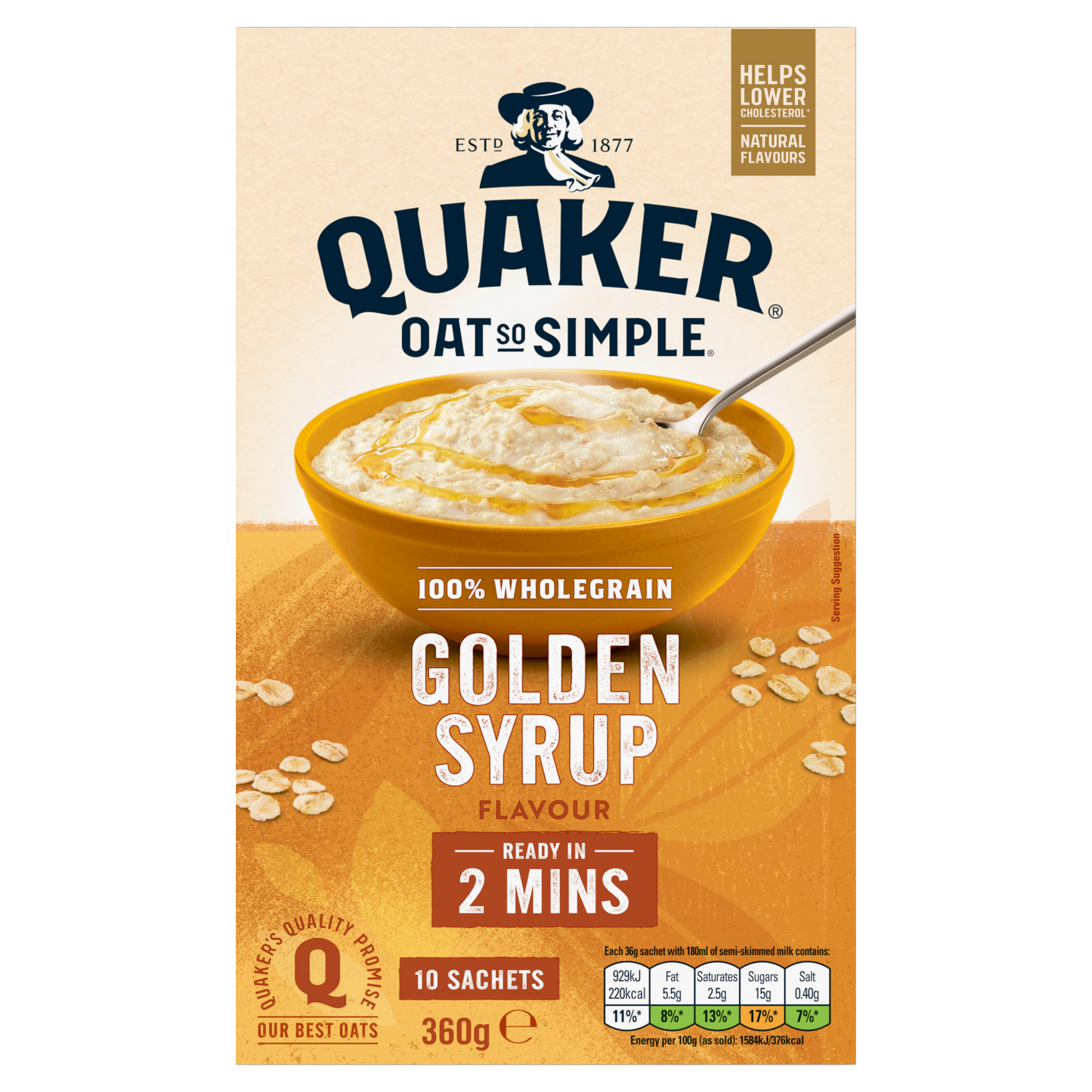 Buy Quaker Oat So Simple G/Syrup 10Pk online at Intamarque Wholesale – Trusted FMCG distributor