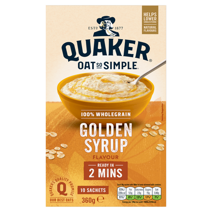 Buy Quaker Oat So Simple G/Syrup 10Pk online at Intamarque Wholesale – Trusted FMCG distributor